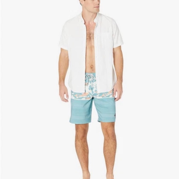 Mens Salty Crew Tandem Boardshort Stone size 40 Multi Color Swim Stone Surf - Picture 5 of 16